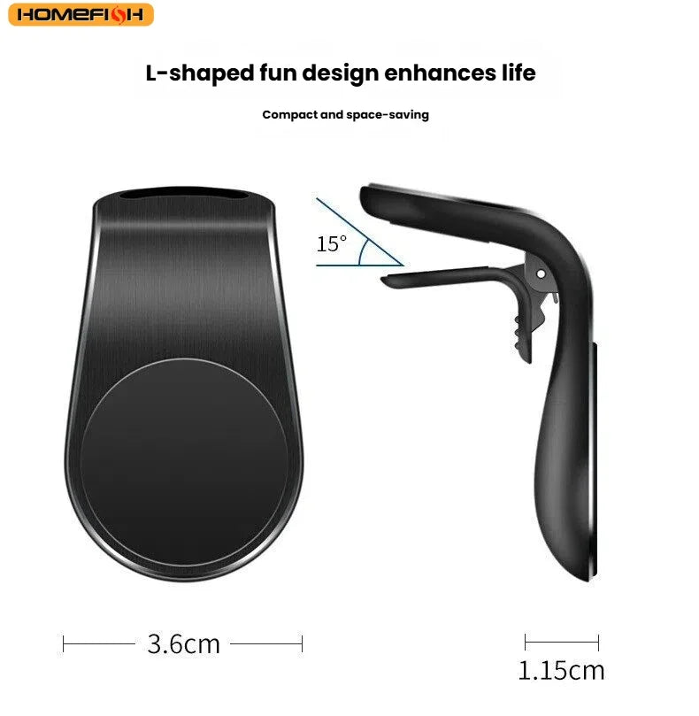 Magnetic Car Phone Holder, Ventilation Port, Magnetic GPS, Smart additional angle