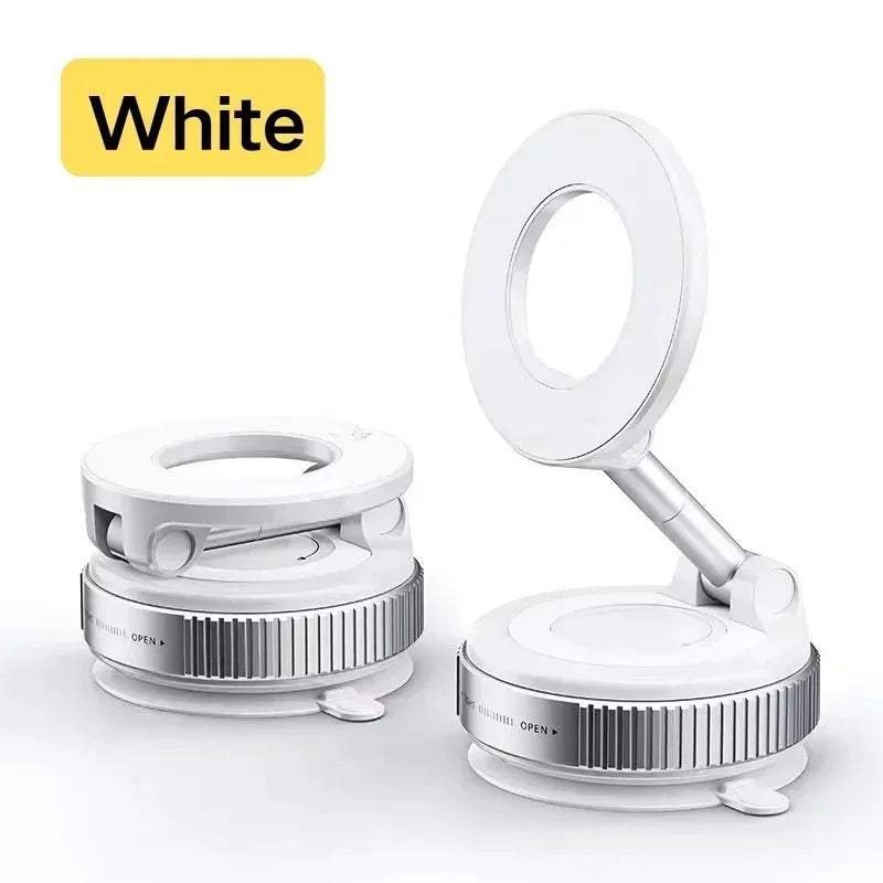 Folding Strong Magnet Magnetic Phone Holder 360° Rotation Desk Car Vacuum Suction Win alternate view