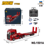 1/18 RC Truck 1501 770S Alloy Tractor 2.4G Remote Control Engineering Trailer detail view