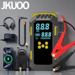12V 2-in-1 Car Jump Starter and Tire Air Compressor | 150PSI Emergency Power Kit