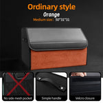 Car Trunk Organizer – Large Capacity Suede Foldable Storage Box (3 Sizes, 10 Colors) detail view
