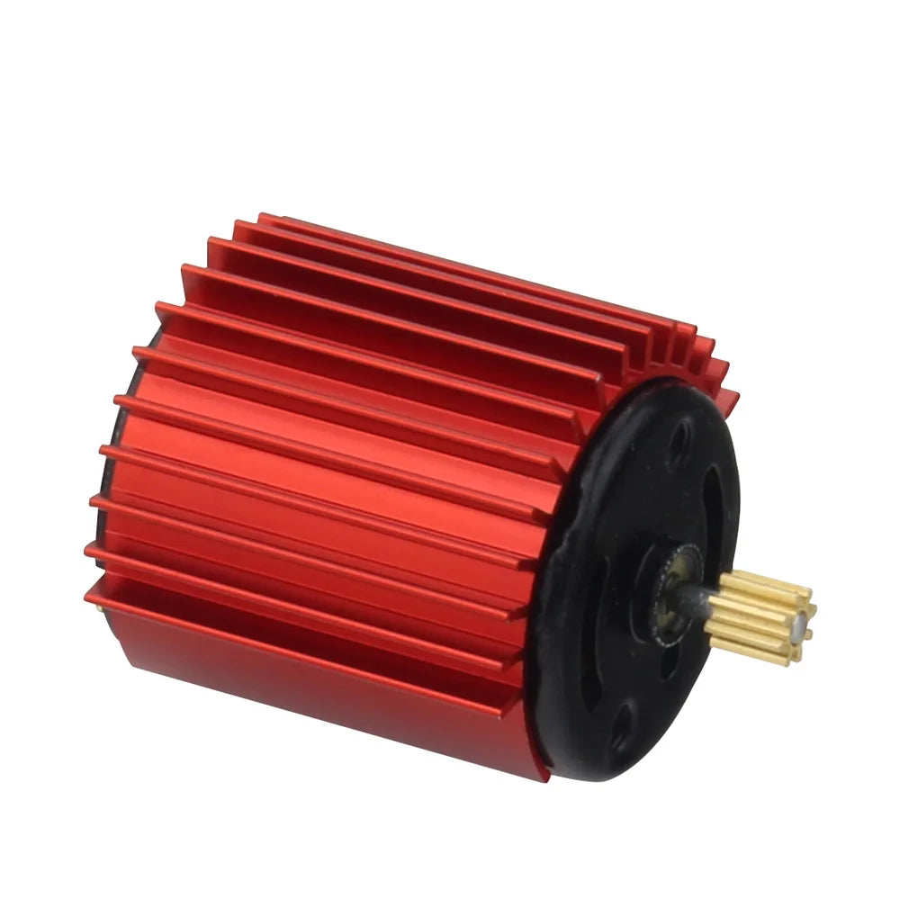 Aluminum Motor Heat Sink for 370 380 RC Car Motor lifestyle view