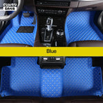 CUWEUSANG Custom Car Floor Mats For Mitsubishi Pajero Sport Auto Carpets Foot Coche Accessorie