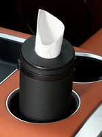 1Pc Car Tissue Box with Emergency Window Breaker – ABS Material, Universal for All Cars, SUVs and Trucks