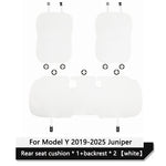 Tesla Model 3 / Y Juniper Ice Silk Seat Cushion Cover | Breathable, 2019–2026 lifestyle view