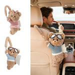Cute Bear Car Tissue Box Holder