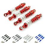 WPL C14 C24 MN D90 D91 D96 D99 D99S MN90 MN98 MN99S 4pcs Metal Shock Absorber Damper RC Car Upgrades