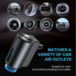 Car air freshener, three intensity adjustable, car aroma diffuser, portable freshener perfume fragrance