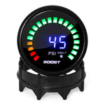 52mm Digital Turbo Boost Gauge | LED Turbo Pressure Gauge for 12V Gasoline Engines lifestyle view