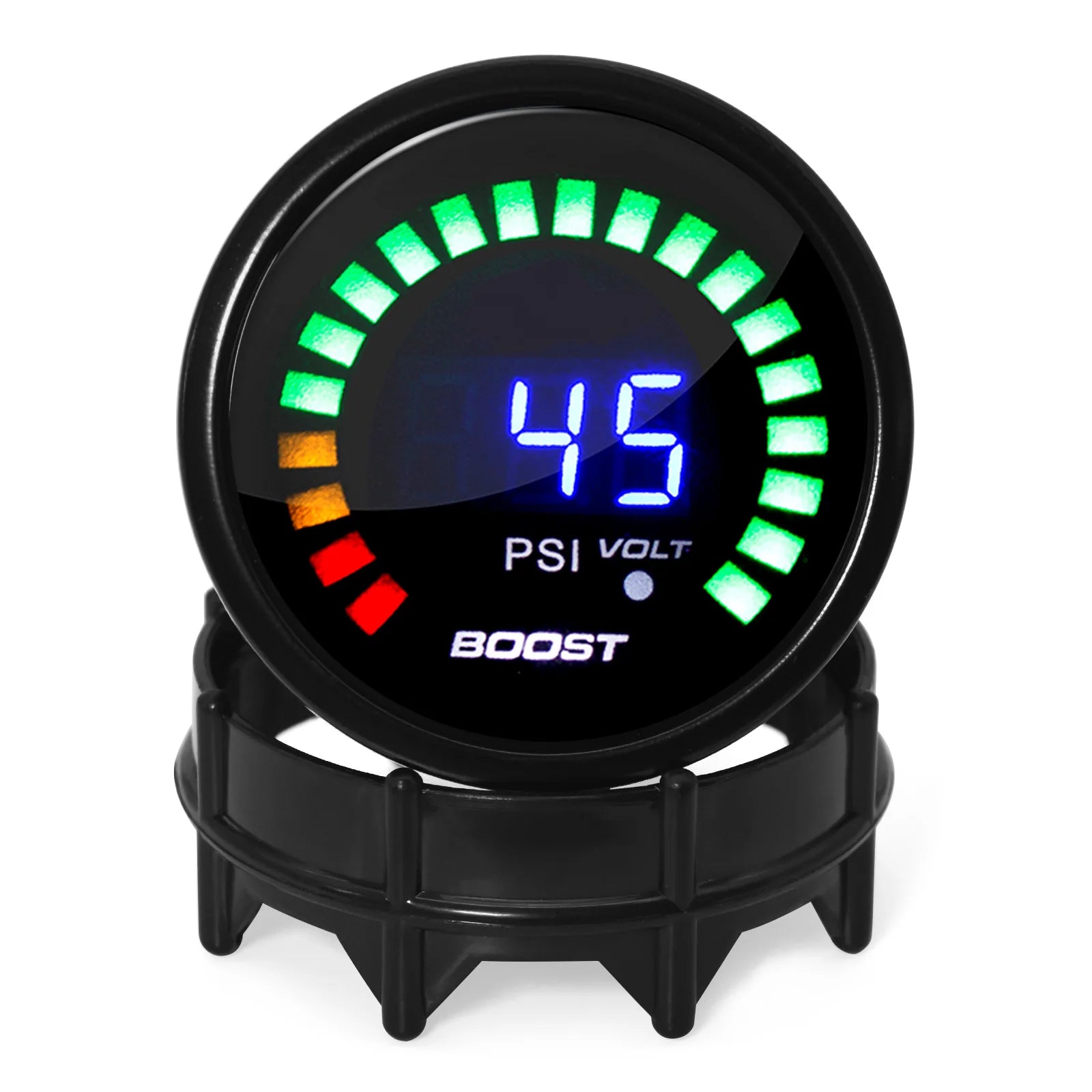 52mm Digital Turbo Boost Gauge | LED Turbo Pressure Gauge for 12V Gasoline Engines lifestyle view