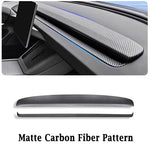 Front Center Console Dashboard Cover Inner Panel Decorative Trim For Tesla Model 3 Highl detail view