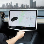 Screen Protector Frame for Tesla Model 3 Y Juniper Silicone Anti-scratch Central Control Navigation Edge Protective Accessories