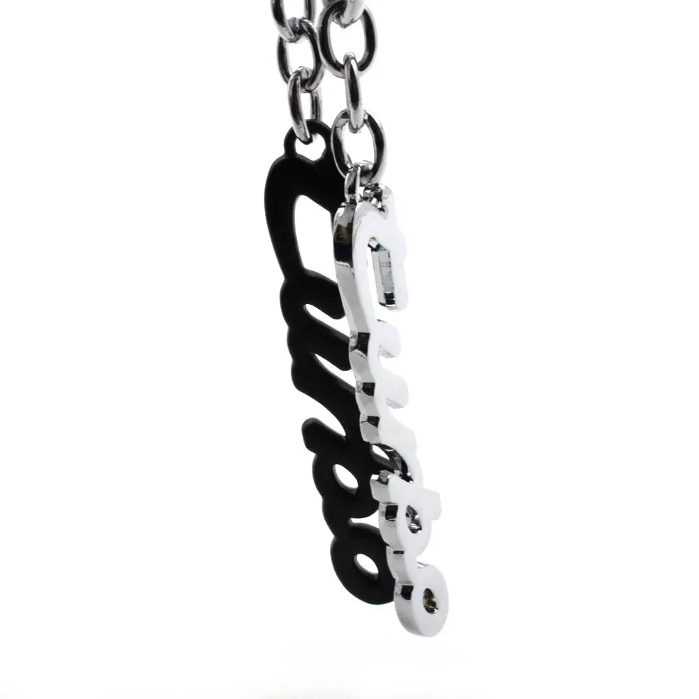 TURBO Keychain Car Key Ring Metal Keychain lifestyle view