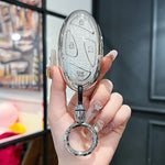 Crystal TPU Key Case for Hyundai Kona Ev Grandeur GN7 IONIQ 6 2023 2024 5 7 Button Remote Car Key Cover Fob Holder Accessories