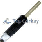 TopCarkey Replacement Flip Remote Key Shell Fob Housing Case for SAIC MAXUS T60 T70 T9 close-up view