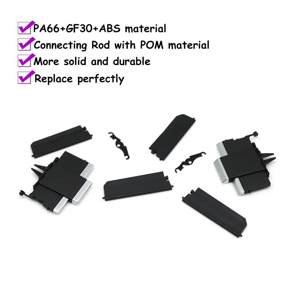 LHD RHD Ghibli 2014-2020 Car Rear Left Right Air Conditioning AC Vent Grille Slide Clip Repair Kit For Maserati 670021523