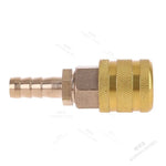 8mm Leakproof Tire Inflation Quick Connector | Brass Air Fitting Adapter additional angle