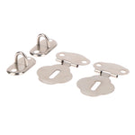 2Pair/Set Lock Hasp Hook Latch Lock Hinge Hardware Lock For Jewelry Box Diary Book Drawe detail view