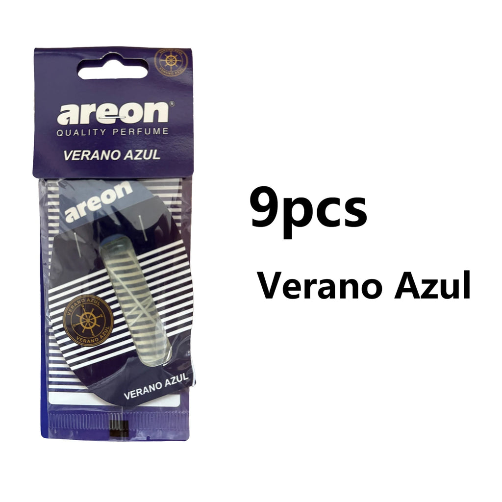 Car Air Freshener Natural Tea Fragrance | Vehicle-Mounted Hanging Vanilla Scent Water close-up view