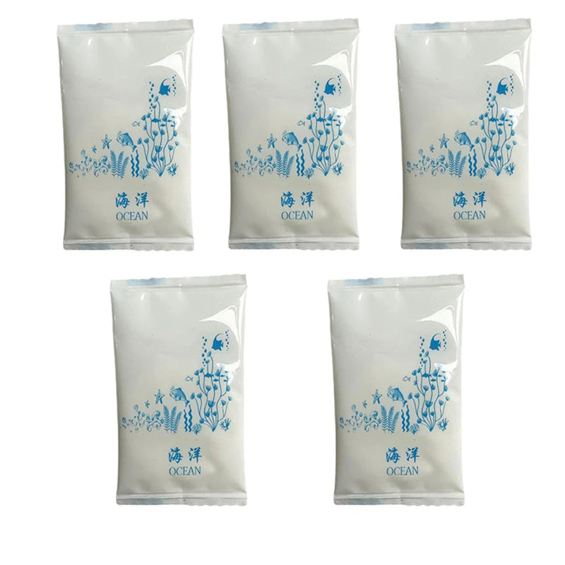 5PCS Round Solid Air Freshener Stick-on Diffuser Box Toilet Diffuser Aroma Long-lasting Deodorizer Bedroom Car Interior Products
