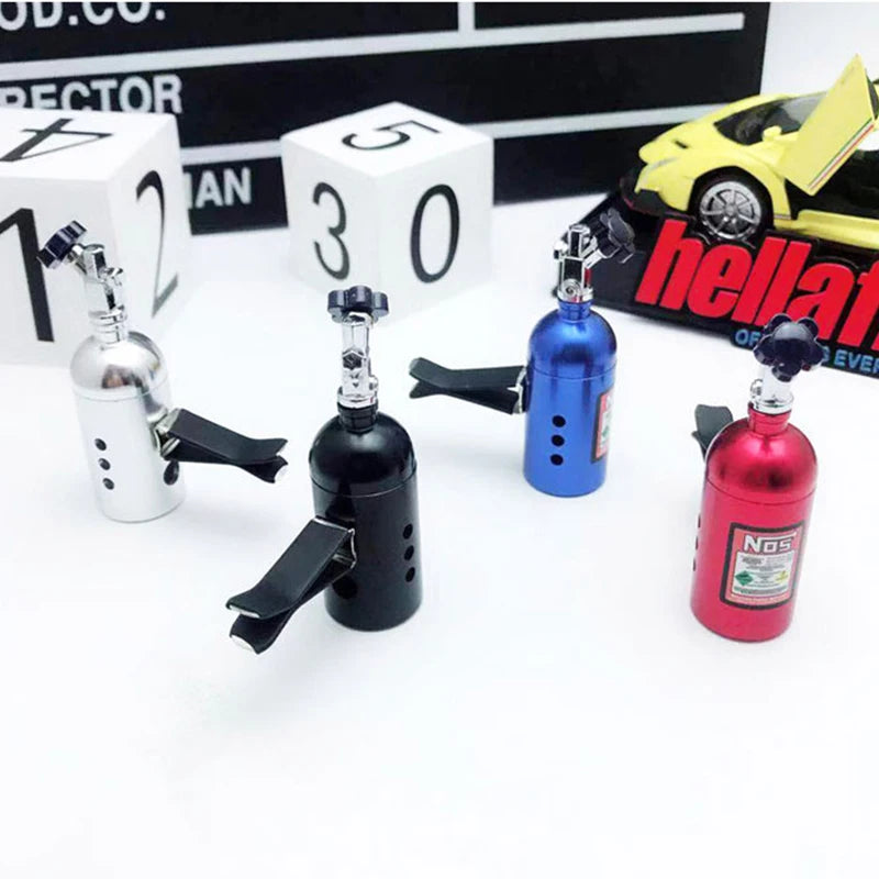 Hot Sale Car Air Freshener Nos Nitrogen Bottle Air Vent Aromatherapy Auto Aroma Outle Perfume Flavoring Fragrances Accessories