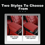 Car Armrest Pad Organizer Bag Thicken Memory Foam Anti Scratch Pads Center Console Car Elbow Rest Storage Pocket Goods