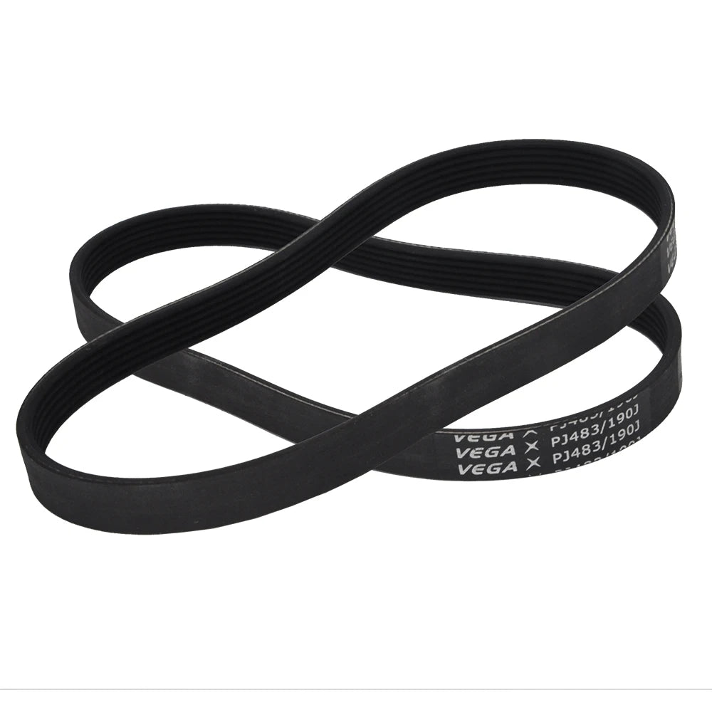 VEGA V-Belt PJ483 190J Rubber Belt 3/4/5/6/7 Ribs For DIY RC Motor Transmission Belt alternate view