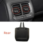 1/2/4/6PCS Front Rear Dash AC Air Conditioning Outlet Vent Grill Slide Adjust Clip Knob For VW Tiguan AD 2 MK2 Rline 2018-2022
