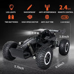1:16 Scale Remote Control Monster Truck High Speeds 20KMH Off-Road RC Car with LED Light detail view