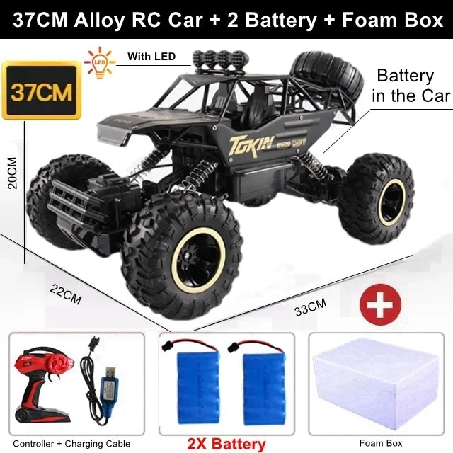 Oike RC Car Remote Control Climbing Vehicle Outdoor All Terrain 4X4 Off-road Trucks Ro close-up view