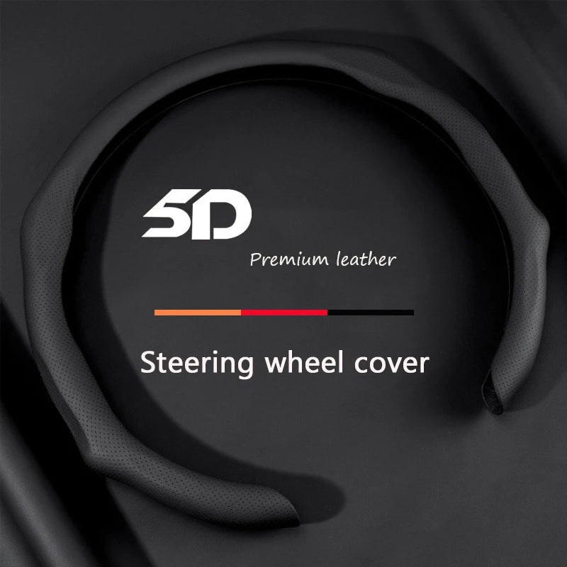 NAPPA Leather Car Steering Wheel Cover No Smell Thin For Lexus ES LS UX RX NX LC IS GX RZ RC F CT GS HS SC Breathable Auto Parts