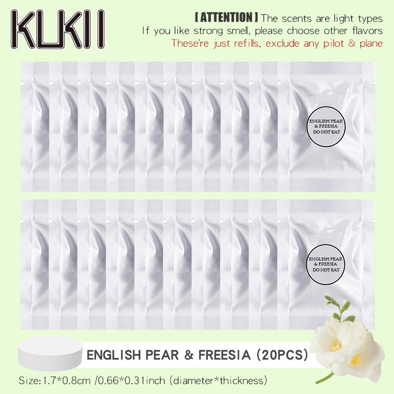 Car Air Freshener Refill Tablets | Replacement Fragrance Pods additional angle