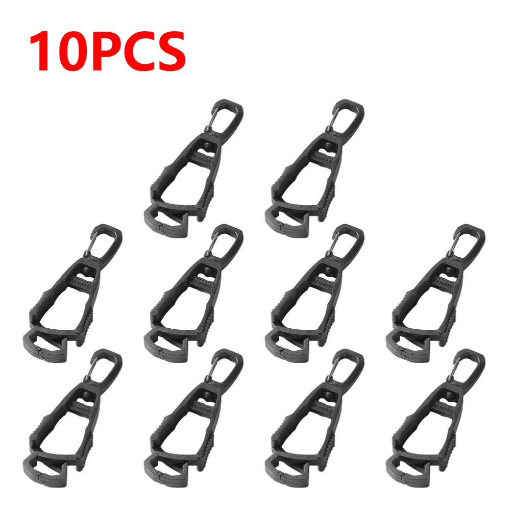 1-10pcs Glove Clips For Work Glove Holders Glove Belt Clip With Hook Portable Work Gl lifestyle view