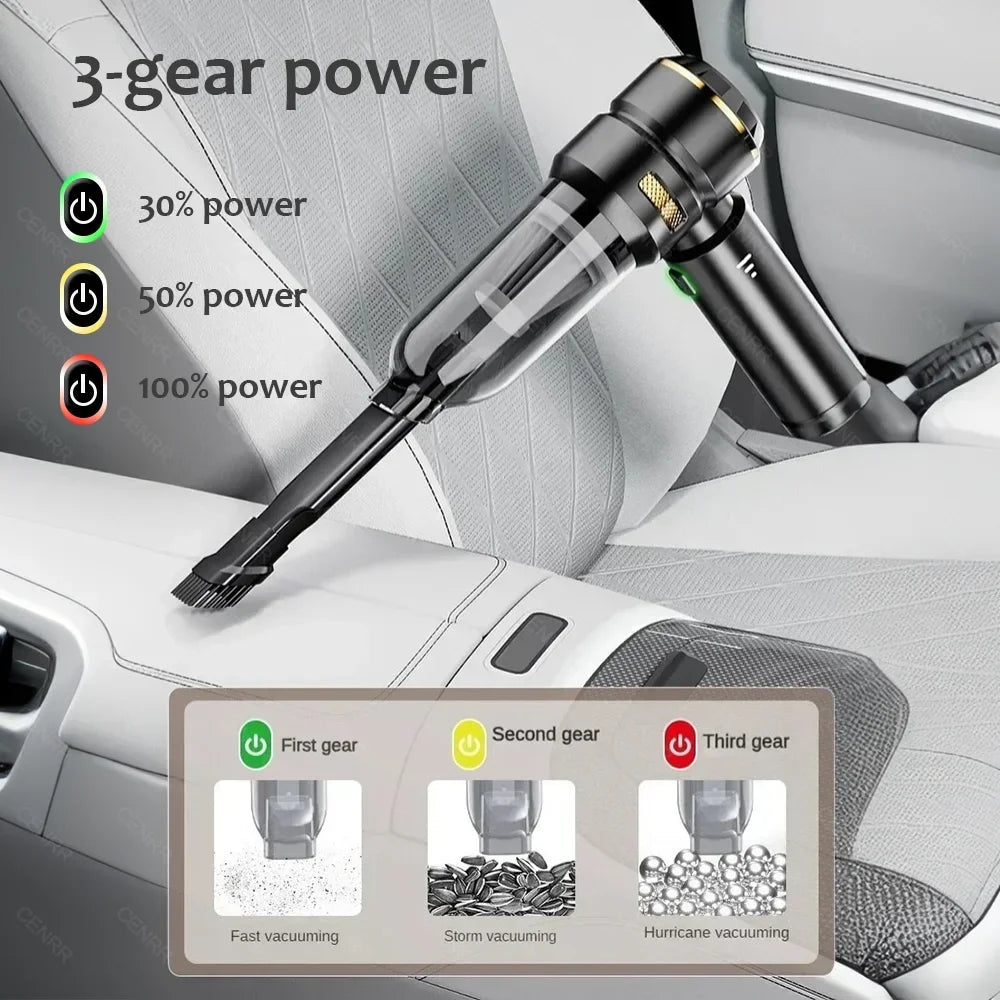 CENRR 998000PA Car Vacuum Cleaner Powerful Portable HandHeld Vacuum Cleaner For Car W alternate view