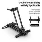 WEST BIKING Double Pole Bicycle Parking Stand | Foldable Indoor Bike Rack for 24-29 I alternate view