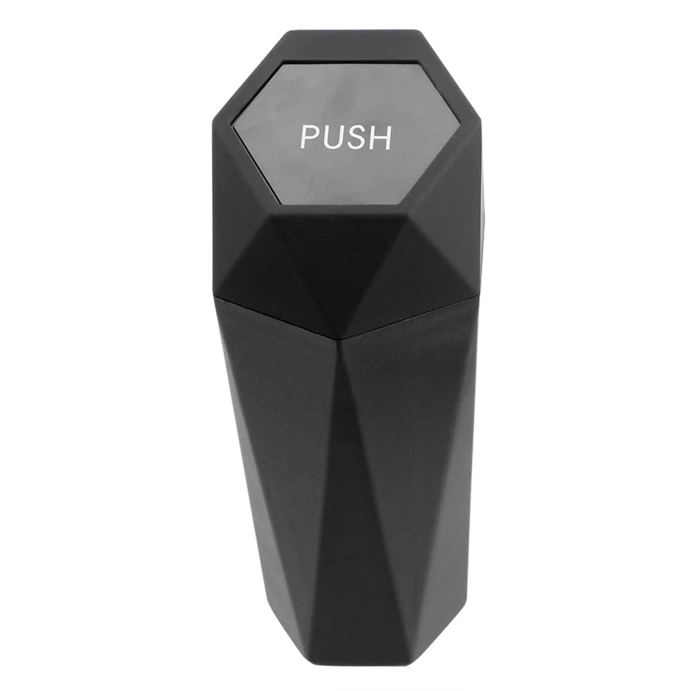 Portable Mini Car Trash Can with Lid alternate view