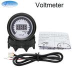 52mm Digital Car Gauge Set | AFR Tachometer Voltmeter Boost Vacuum Water Temp Oil Tem alternate view