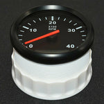 85mm Diesel Engine Tachometer 0-4000RPM | Digital LCD Hour Meter with M16/M18 RPM Sensor detail view