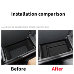 For Lexus 2023-2026 RX350h 500h Center Console Organizer Multifunction Central Armrest S detail view