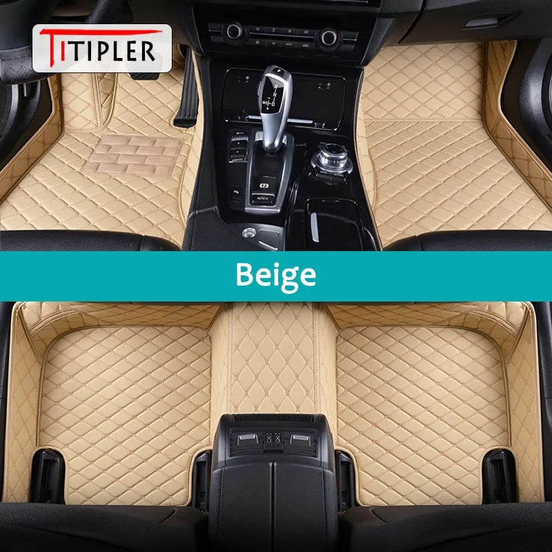 TITIPLER Custom Car Floor Mats For Suzuki Swift Auto Carpets Foot Coche Accessorie