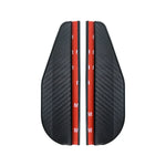 2PCS Car Rearview Mirror Rain Eyebrow Carbon Fiber Sun Visor Shade Cover Protector Clear Vision for Rain Car Mirror Accessories