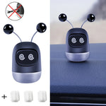 Car Air Freshener Auto Creative Mini Robot Air Vent Clip Parfum Flavoring Ventilation Ou detail view