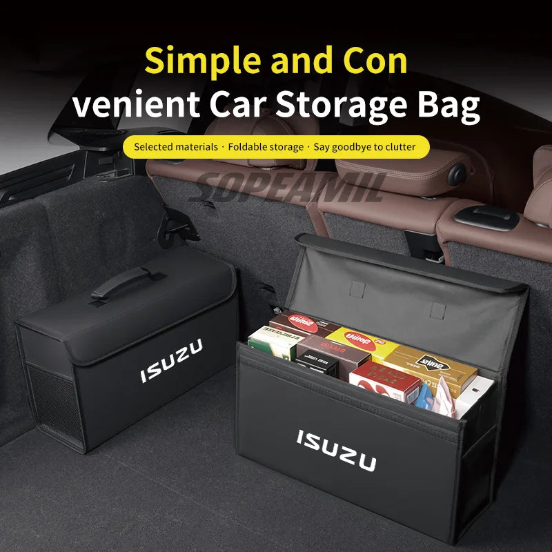 Car Trunk Organizing And Storage Box For Isuzu D-MAX D MAX Dmax I II WFR VAN NFR ATV TRO detail view