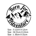 Car Sticker Creativity 10 Styles Adventure Sports Compass Vinyl Decals Car Bumper Body Rear Window Glass Decorative Decals