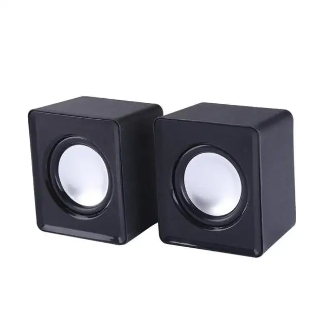 AyeBeau USB Computer Speaker | 2.0 Stereo Desktop Soundbar for PC Laptop lifestyle view