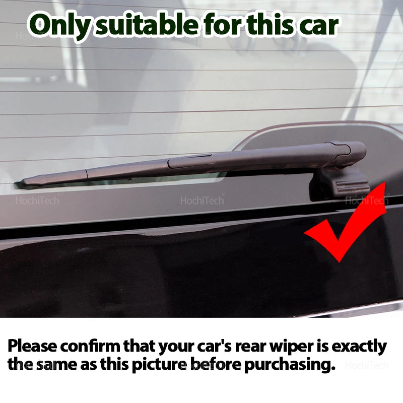 For Ford Expedition Lincoln Navigator 2009-2015 9L1Z17526A Car Accessories Rear Windshield Wiper Arm Blade Set Black Replacement