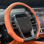 NAPPA Leather Car Steering Wheel Cover No Smell Thin For Lexus ES LS UX RX NX LC IS GX RZ RC F CT GS HS SC Breathable Auto Parts