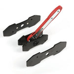 Car Ratchet Brake Piston Caliper Spreader Brake Caliper Press Tool Separator Pad (Red)