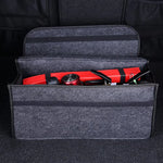 Large Felt Car Trunk Organizer | Anti-Slip Foldable Storage Box lifestyle view