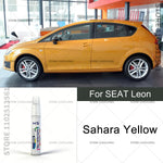 For SEAT Leon Red Silver Blue Gray Yellow White Snow White Car Paint Repair Pen Touch close-up view